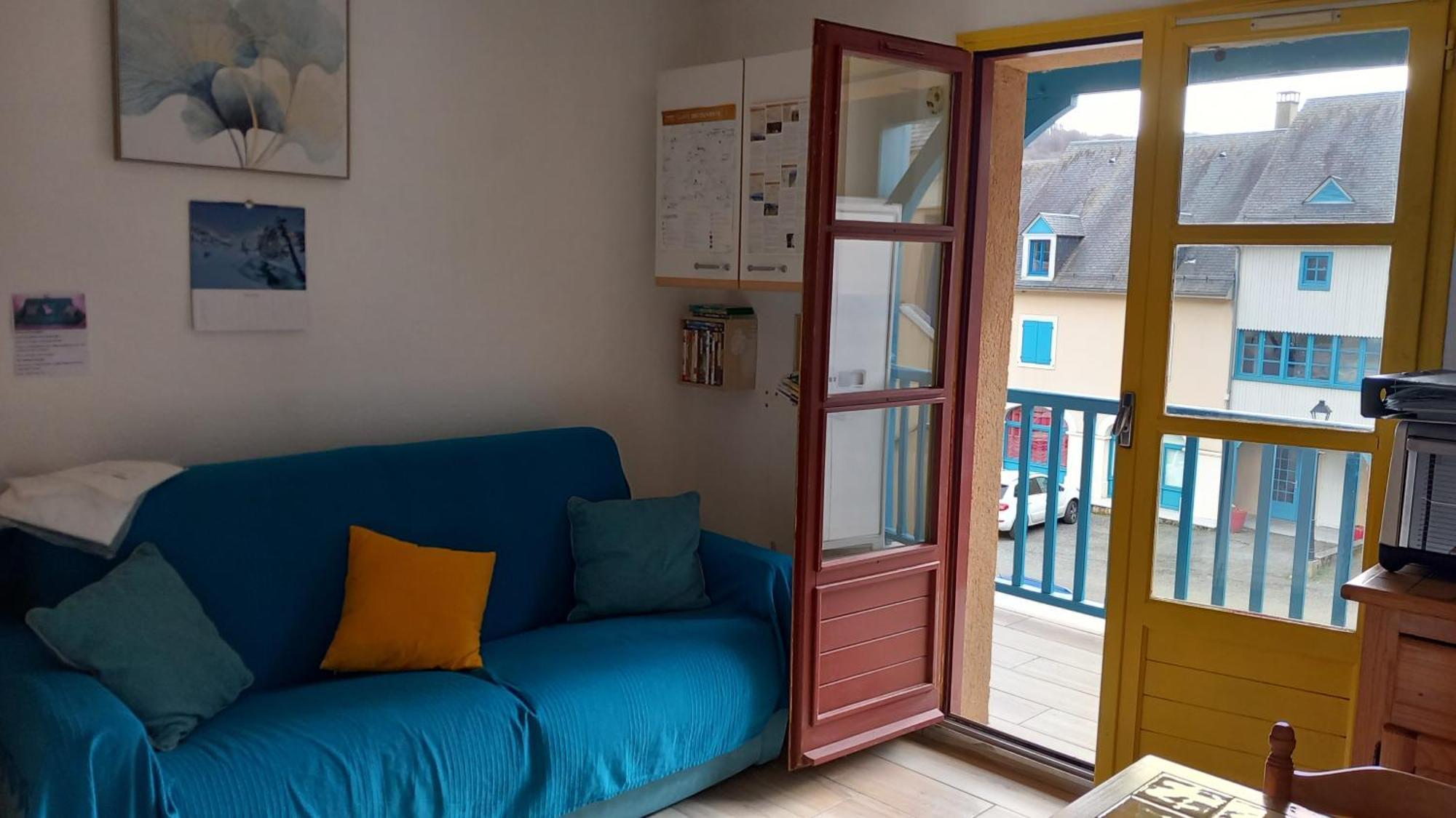 Joli Studio Avec Balcon Donnant Sur La Montagne Sainte-Marie-de-Campan Zewnętrze zdjęcie