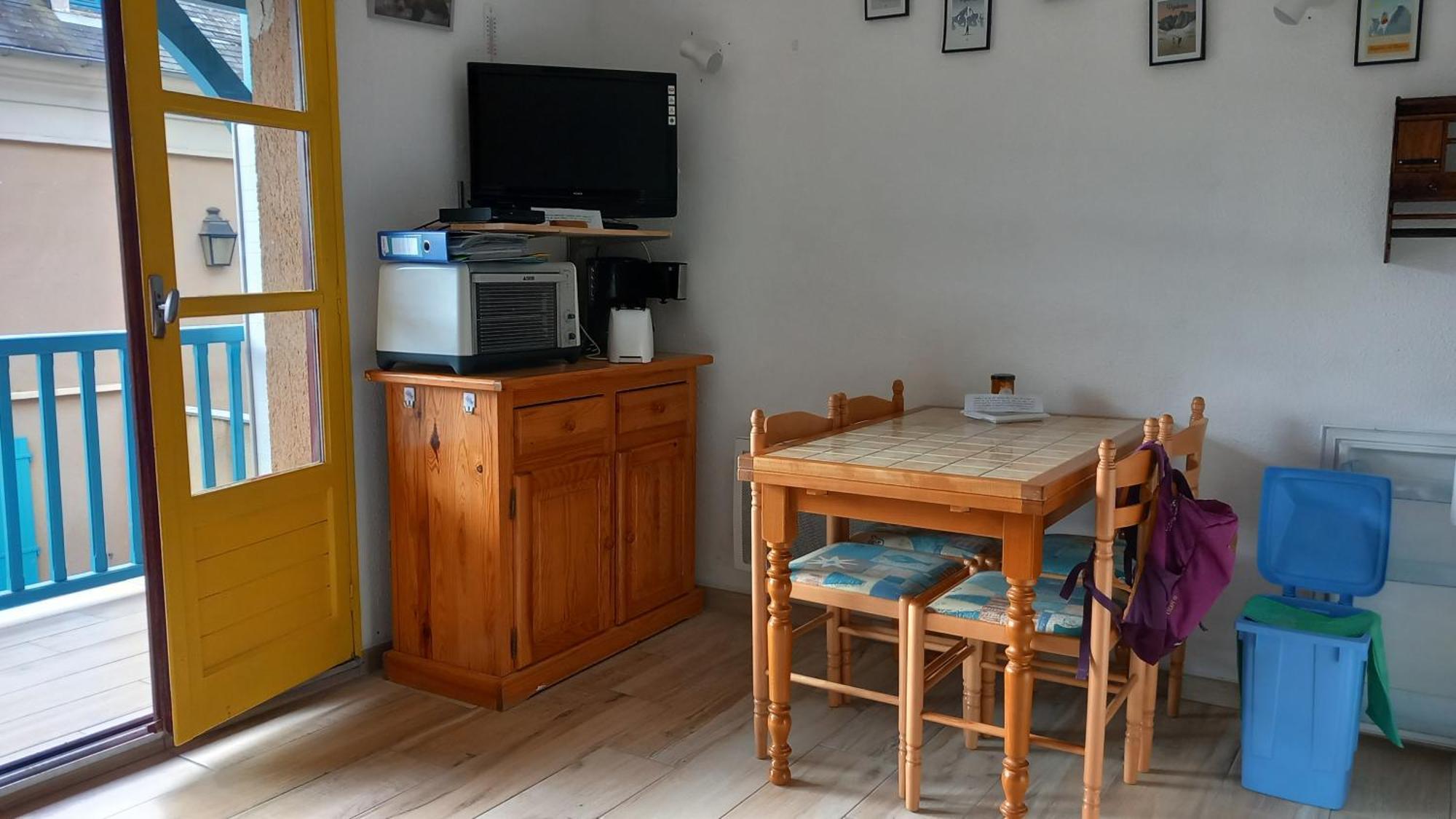Joli Studio Avec Balcon Donnant Sur La Montagne Sainte-Marie-de-Campan Zewnętrze zdjęcie